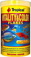 Корм для рыб TROPICAL Vitality & Color / 77144 (250мл) - 