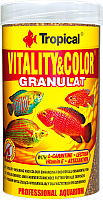 

Корм для рыб TROPICAL, Vitality & Color Granulat / 60446