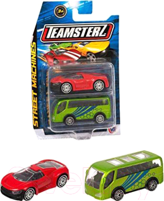 Набор игрушечных автомобилей Teamsterz Street Machines / 1416211.V18
