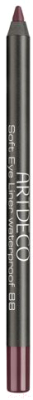 

Карандаш для глаз Artdeco, Коричневый, Soft Eye Liner WP 221.88
