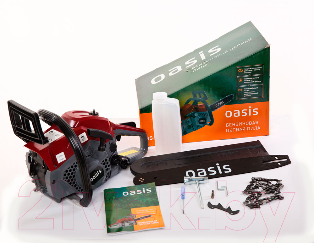 Бензопила цепная Oasis GS-3716