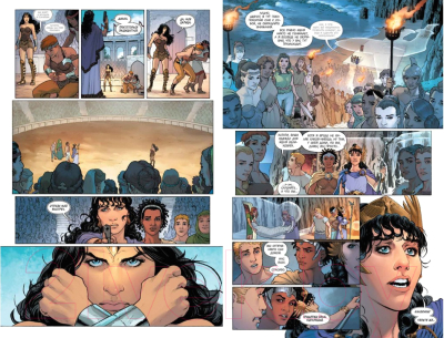 Комикс Азбука Вселенная DC. Rebirth. Чудо-Женщина (Рака Г.)