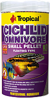 Корм для рыб TROPICAL Cichlid Omnivore Small Pellet / 60954 (250мл) - 