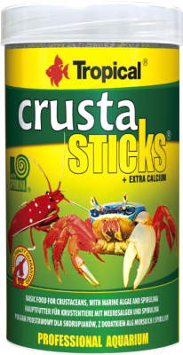 Корм для рыб TROPICAL Crusta Sticks / 63343 (100мл)