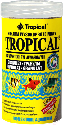 Корм для рыб TROPICAL Granulat / 60404 (250мл)