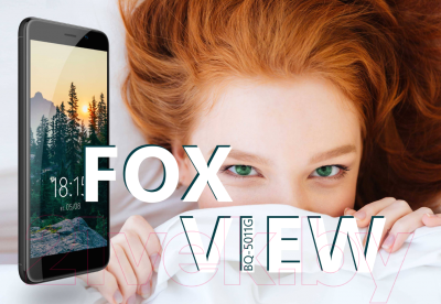 Смартфон BQ Fox View BQ-5011G (черный)