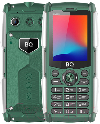 Мобильный телефон BQ Hammer BQ-2449 (зеленый)