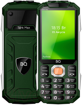 Мобильный телефон BQ Tank Max BQ-3586 (зеленый)