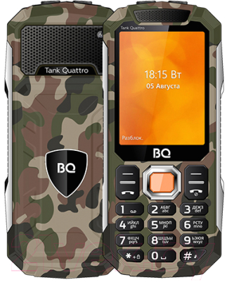 Мобильный телефон BQ Tank Quattro BQ-2819 (камуфляж)