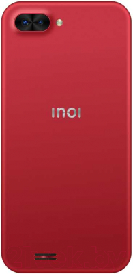 Смартфон Inoi 5i Lite с чехлом (красный)