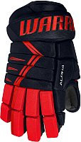 Перчатки хоккейные Warrior Alpha DX3 / DX3G9-NRD10 (синий/красный) - 