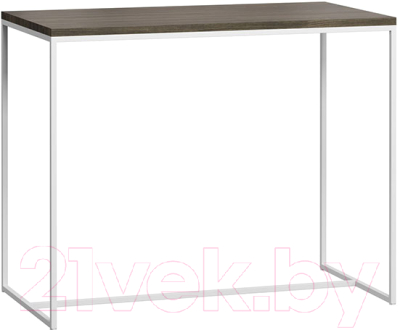 Барный стол Loftyhome Бервин / BR050106 (серый с белым основанием)