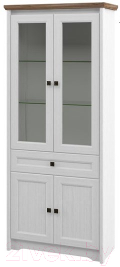 Шкаф с витриной Мебель-Неман Тиволи МН-035-08