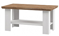 Журнальный столик Мебель-Неман Тиволи МН-035-20 (белый структурный/дуб стирлинг) - 