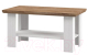 Журнальный столик Мебель-Неман Тиволи МН-035-20 (белый структурный/дуб стирлинг) - 