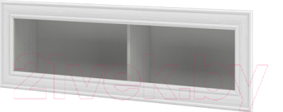 Шкаф навесной Мебель-Неман Юнона МН-132-21 (белый текстурный)