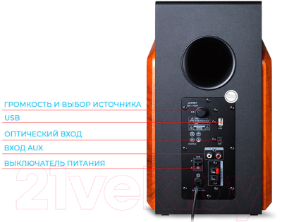 Мультимедиа акустика F&D R60BT (черный)