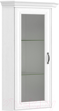 Шкаф навесной Мебель-Неман Юнона МН-132-24 (белый текстурный)