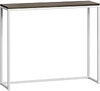 Консольный столик Loftyhome Бервин / BR040206 (серый с белым основанием) - 
