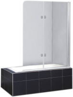 

Стеклянная шторка для ванны BelBagno, Sela-V-21-120/140-Ch-Cr-R