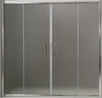 

Стеклянная шторка для ванны BelBagno, UNO-VF-2-150/145-C-Cr