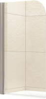 

Стеклянная шторка для ванны Cezares, ECO-O-V-1-80/140-P-Cr-L