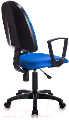 Кресло офисное Бюрократ Престиж+ 15-10 CH-1300N (синий)