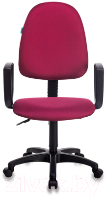 Кресло офисное Бюрократ Престиж+ 15-11 CH-1300N (бордовый)