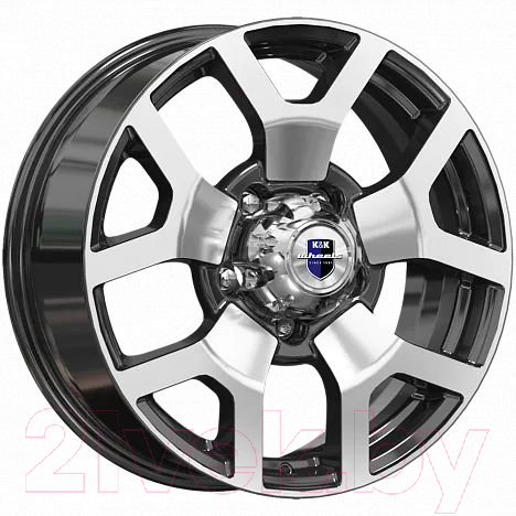 Литой диск K&K Намиб (КС775) 18x7" 5x139.7мм DIA 108.5мм ET 35мм Алмаз черный