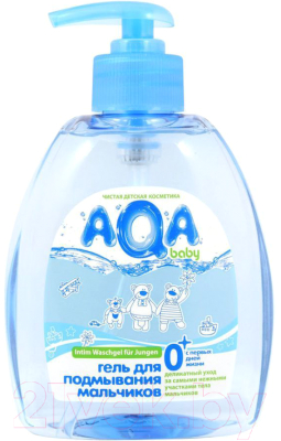 

Гель для душа детский AQA Baby, Гигиена для мальчиков