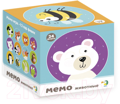 

Настольная игра Dodo, Мемо. Животные / R300145