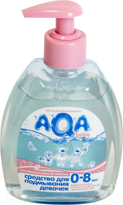 Гель для душа детский AQA Baby Гигиена для девочек (300мл)