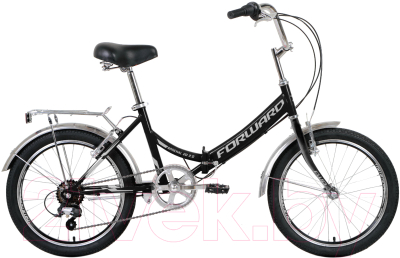 Велосипед Forward Arsenal 20 2.0 2020 / RBKW0YN06002 (черный/серый)