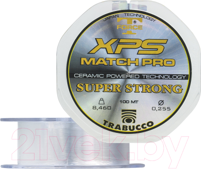 Леска монофильная Trabucco T-Force Xps Match Pro 0.18мм 100м / 053-25-180