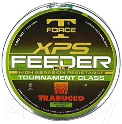 Леска монофильная Trabucco T-Force Xps Feeder Plus 0.18мм 150м / 053-95-180
