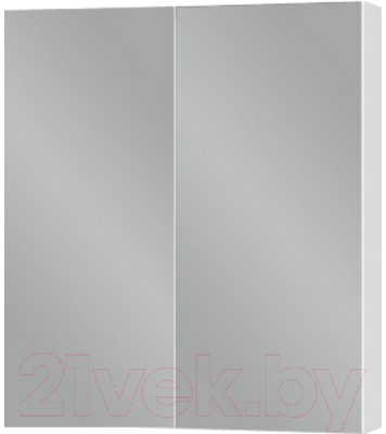 Шкаф с зеркалом для ванной Garda Marko-2 (80)