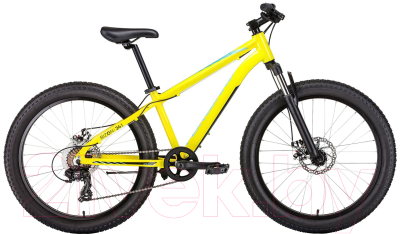 Велосипед Forward Bizon Mini 24 2020 / RBKW0W647003 (13, желтый)