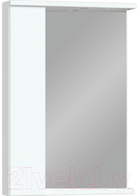 Шкаф с зеркалом для ванной Garda Marko-3/L (55)