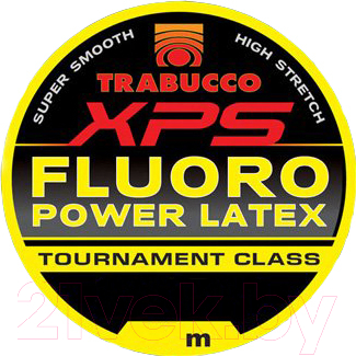 Фидергам Trabucco Fluoro Power Latex 2.1мм 7.5м / 102-02-210