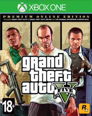 Игра для игровой консоли Microsoft Xbox One Grand Theft Auto V. Premium Edition