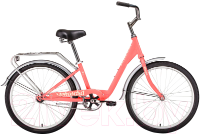 Велосипед Forward Grace 24 2020 / RBKW05N41002 (13, коралловый/бежевый)