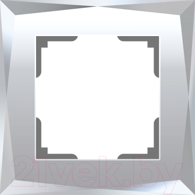 Рамка для выключателя Werkel Diamant WL08-Frame-01 / a045795 (зеркальный)
