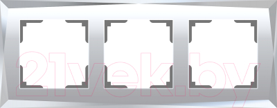 Рамка для выключателя Werkel Diamant WL08-Frame-03 / a045797 (зеркальный)