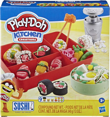 Набор для лепки Hasbro Play-Doh Суши / E7915