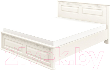 Двуспальная кровать Мебель-Неман Марсель МН-126-01(1) (кремовый)
