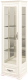 Шкаф с витриной Мебель-Неман Марсель МН-126-12(1) (кремовый) - 