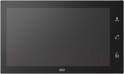 Монитор для видеодомофона CTV M4102AHD (черный)