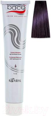 Крем-краска для волос Kaaral Baco 3.20 (ирис темный каштан)