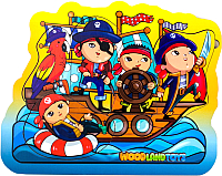 

Развивающая игрушка WoodLand Toys, Пазл-головоломка. Пираты / 137112