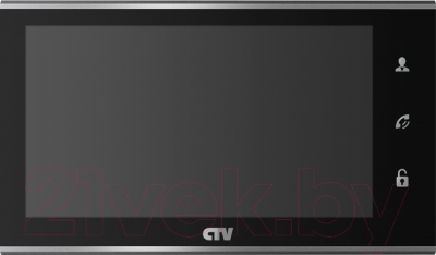 Монитор для видеодомофона CTV M4705AHD (черный)